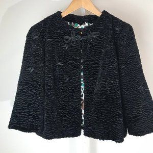 Faux Persian Lamb Jacket L